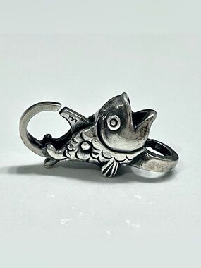 Authentic Trollbeads Fish Clasp